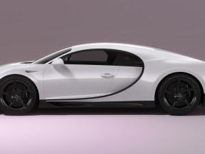 Bugatti Chiron Super Sport 3D-Modell