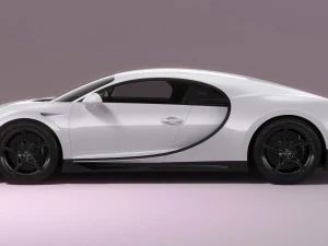 Bugatti Chiron Super Sport 3D Model