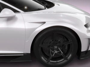Bugatti Chiron Super Sport 3D Model