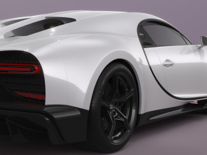 Bugatti Chiron Super Sport 3D-Modell