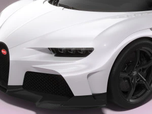 Bugatti Chiron Super Sport 3D Model