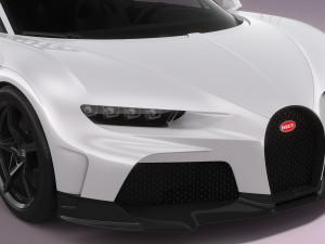 Bugatti Chiron Super Sport 3D-Modell