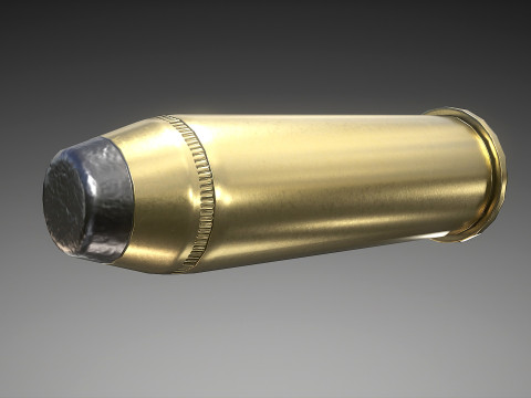 Ruger Super Redhawke Alaskan 3D Model