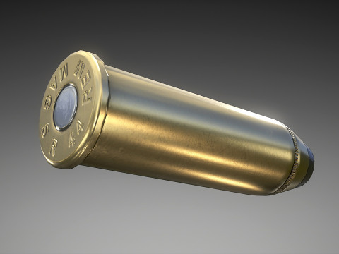 Ruger Super Redhawke Alaskan 3D Model