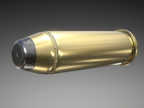 Ruger Super Redhawke Alaskan 3D Model