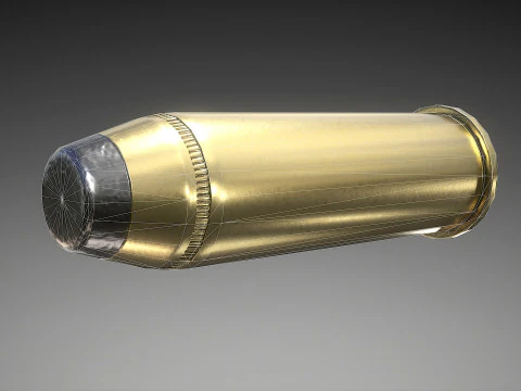 Ruger Super Redhawk Alaskan 3D Modell