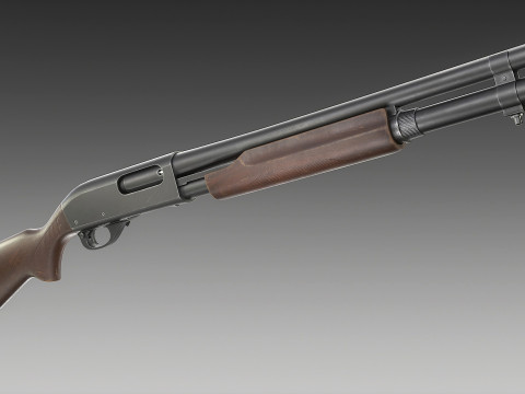 Remington 870 Shotgun 3D Model