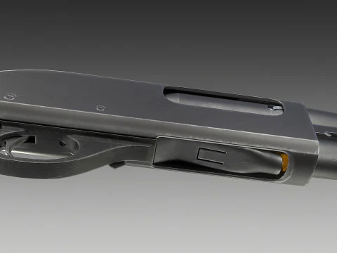 Espingarda Remington 870 Modelo 3D