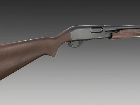 Espingarda Remington 870 Modelo 3D