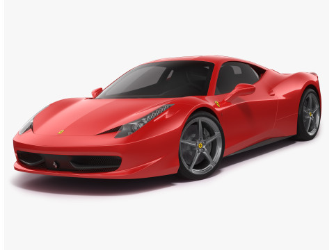 Ferrari 458 Italia 3D-Modell