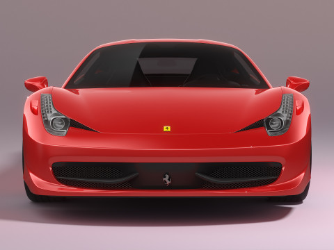 Ferrari 458 Italia 3D Model