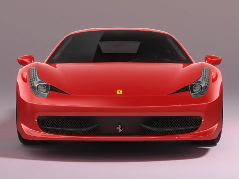 Ferrari 458 Italia 3D Model