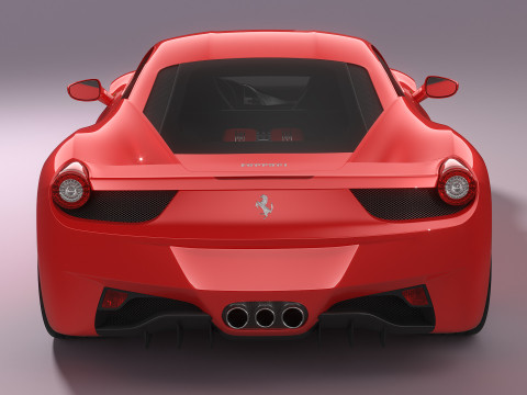 Ferrari 458 Italia 3D Model