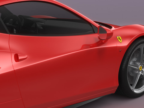 Ferrari 458 Italia 3D Model