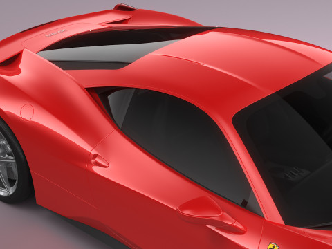 Ferrari 458 Italia 3D Model