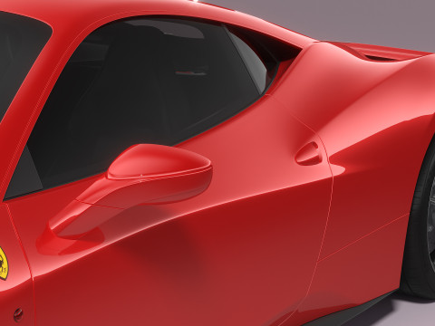 Ferrari 458 Italia 3D Model
