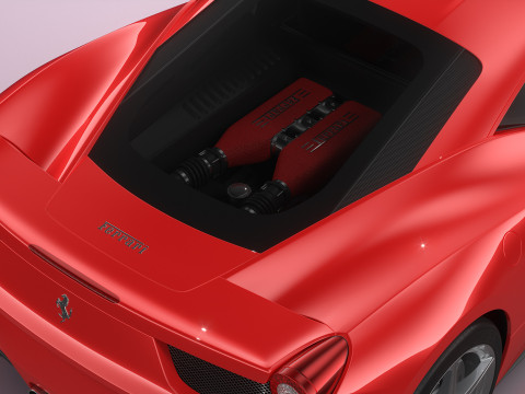 Ferrari 458 Italia 3D Model