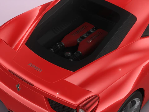 Ferrari 458 Italia 3D Model