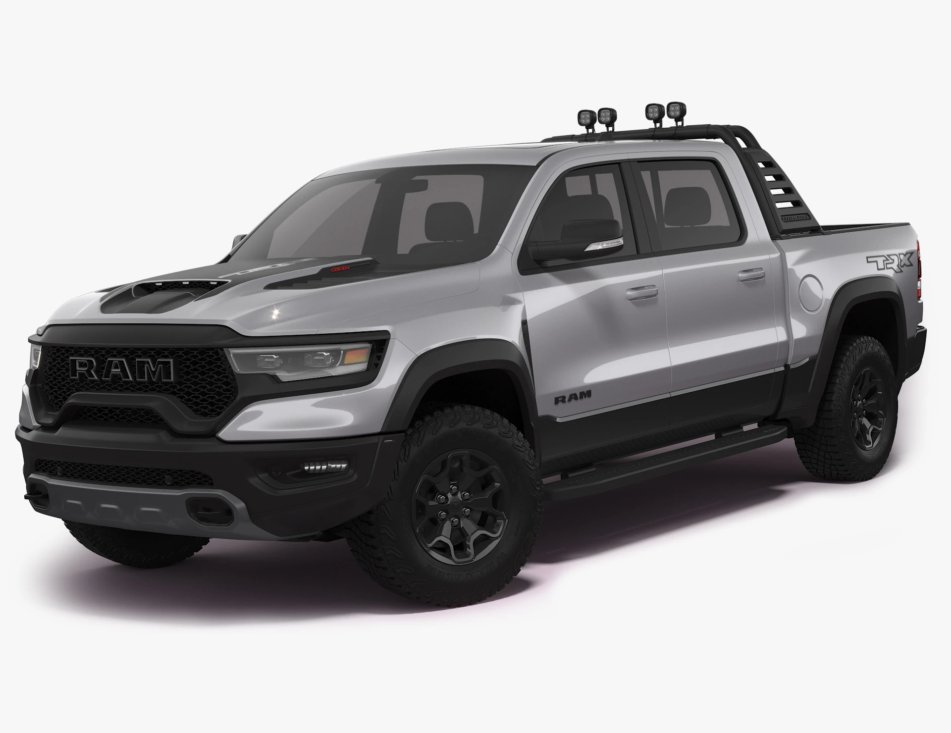 2024 Ram 1500 TRX 3D Model .c4d .max .obj .3ds .fbx .stl .blend 