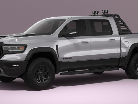2024 Ram 1500 TRX 3D Модель