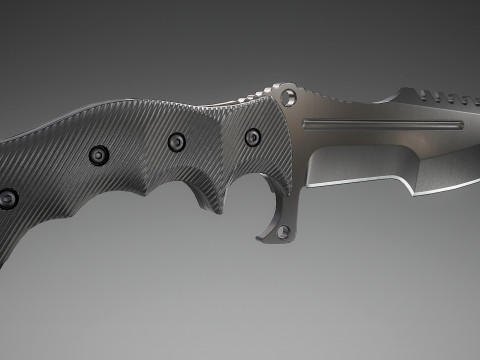 Tactical Combat Knife Modelo 3D