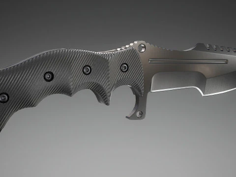 Tactisch gevechtsmes 3D Model