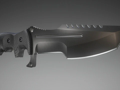 Tactisch gevechtsmes 3D Model