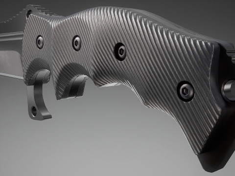 Tactical Combat Knife Modelo 3D