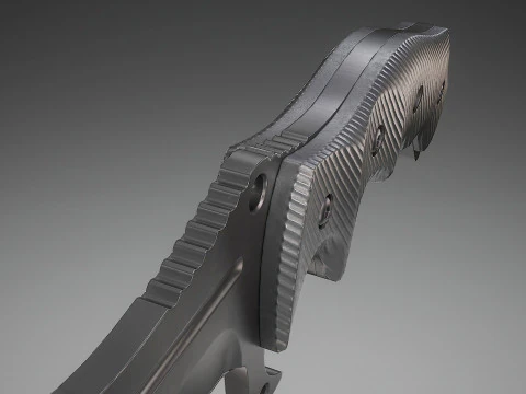 Tactisch gevechtsmes 3D Model