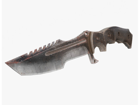 Tactical Combat Knife V2 3D-Modell