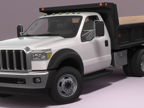 Dump Truck 3D Model