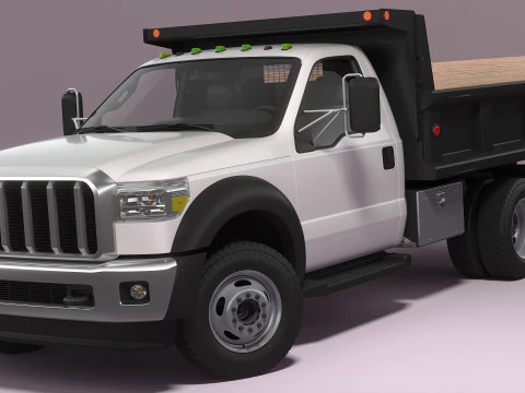 Dump Truck 3D Model