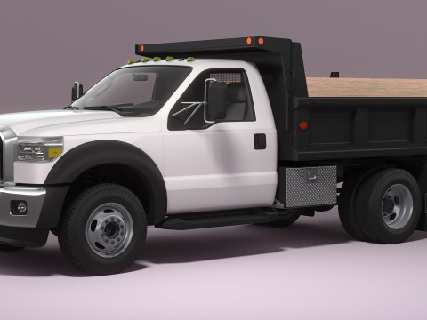 Dump Truck 3D Model