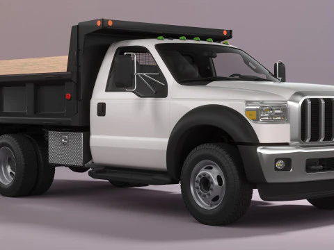Dump Truck 3D Model