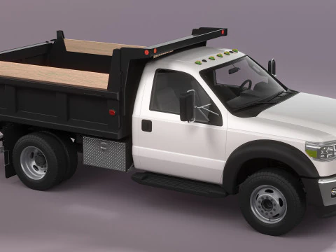 Dump Truck 3D Model
