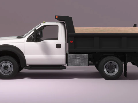 Dump Truck 3D Model
