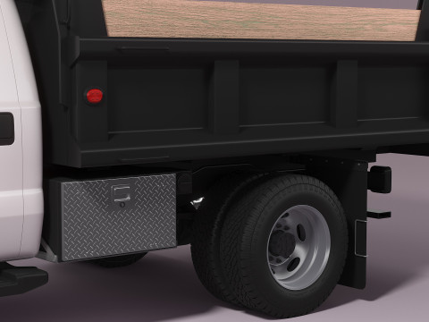 Dump Truck 3D Model