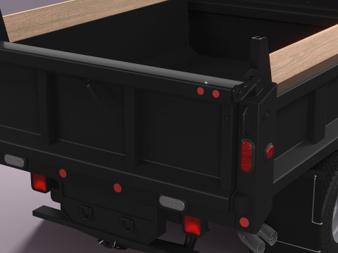 Dump Truck 3D Model