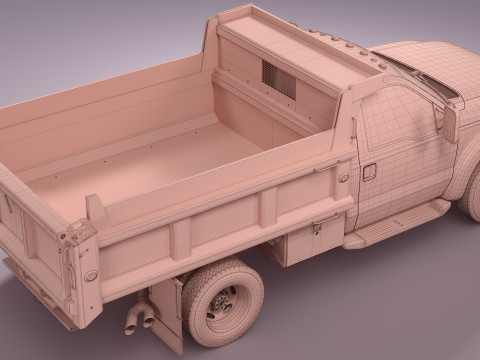 Dump Truck 3D Model