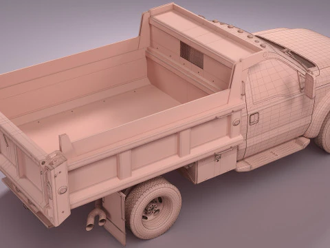 Dump Truck 3D Model