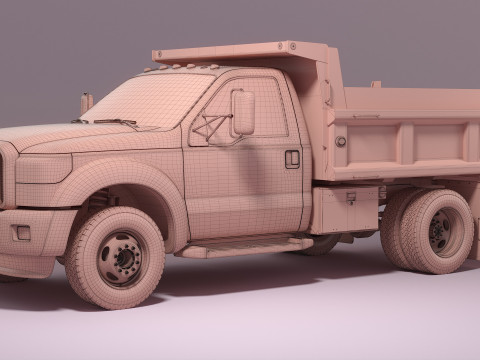 Dump Truck 3D Model