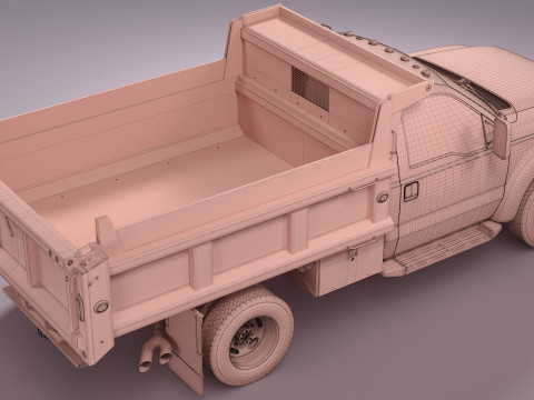 Dump Truck 3D Model