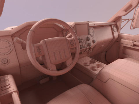 Dump Truck 3D Model