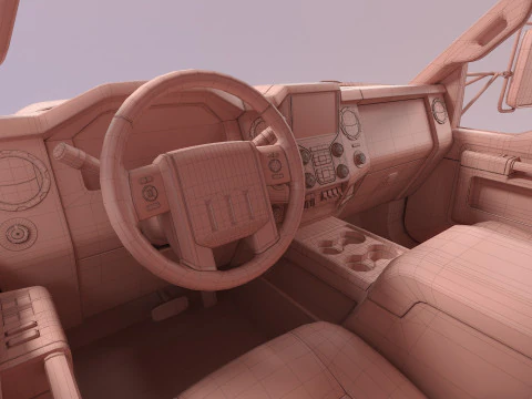 Dump Truck 3D Model