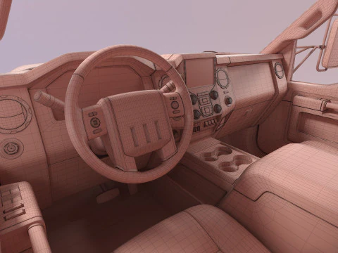 Dump Truck 3D Model