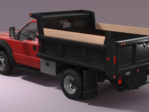 Snow Plow Truck 3D Модель