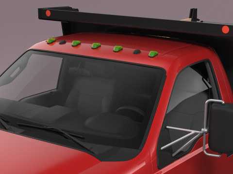 Snow Plow Truck 3D Модель