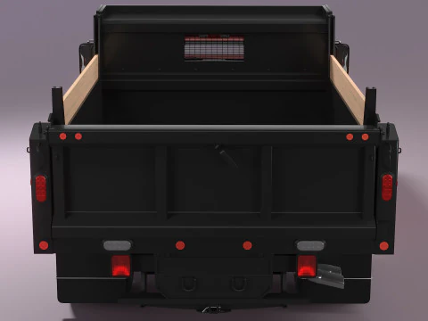 Caminh&atilde;o limpa-neve Modelo 3D