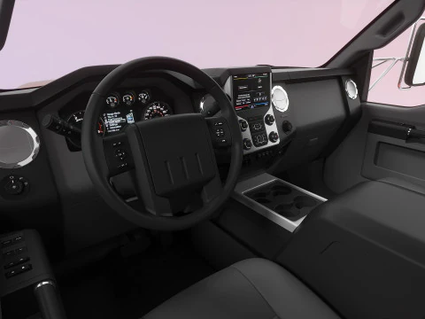 Caminh&atilde;o limpa-neve Modelo 3D