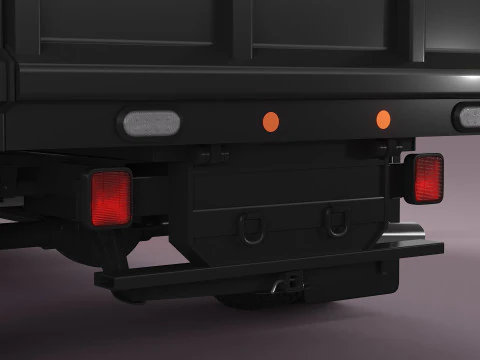 Caminh&atilde;o limpa-neve Modelo 3D